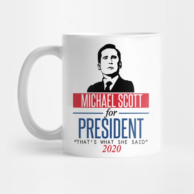 Michael Scott for President by mariansar